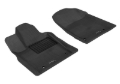 Picture of 3D MAXpider ACE Kagu-Front-Black Floor Mats - L1DG01311509