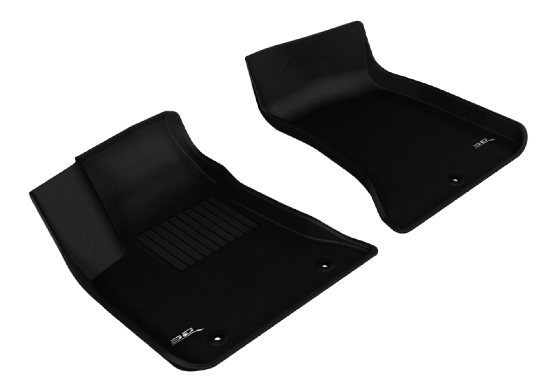 Picture of 3D MAXpider ACE Kagu-Front-Black Floor Mats - L1DG01411509