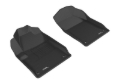 Picture of 3D MAXpider ACE Kagu-Front-Black Floor Mats - L1DG02311509