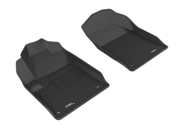 Picture of 3D MAXpider ACE Kagu-Front-Black Floor Mats - L1DG02311509