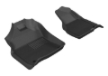 Picture of 3D MAXpider ACE Kagu-Front-Black Floor Mats - L1DG02011509