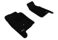 Picture of 3D MAXpider ACE Kagu-Front-Black Floor Mats - L1FR02611509