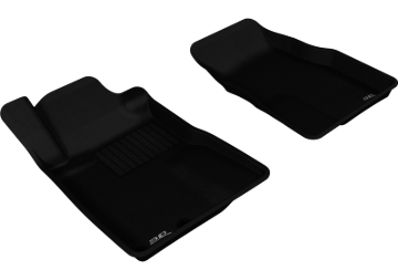 Picture of 3D MAXpider ACE Kagu-Front-Black Floor Mats - L1FR06511509