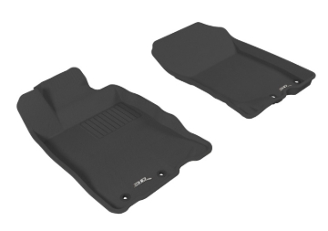 Picture of 3D MAXpider ACE Kagu-Front-Black Floor Mats - L1HD02311509