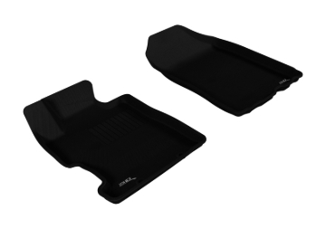 Picture of 3D MAXpider ACE Kagu-Front-Black Floor Mats - L1HD01211509