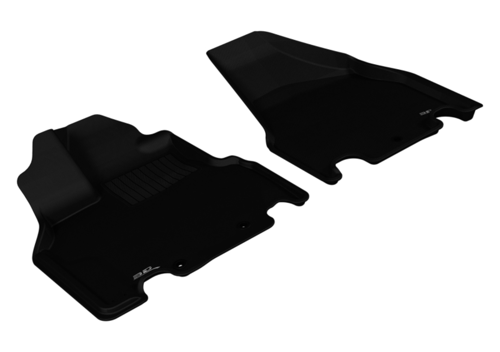 Picture of 3D MAXpider ACE Kagu-Front-Black Floor Mats - L1HD03811509