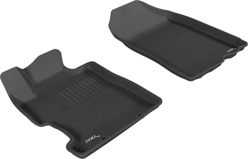 Picture of 3D MAXpider ACE Kagu-Front-Black Floor Mats - L1HD01211509