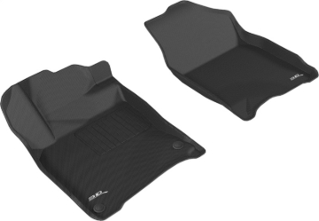 Picture of 3D MAXpider ACE Kagu-Front-Black Floor Mats - L1HD07411509