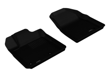 Picture of 3D MAXpider ACE Kagu-Front-Black Floor Mats - L1HD05811509