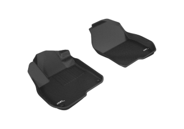 Picture of 3D MAXpider ACE Kagu-Front-Black Floor Mats - L1HD08611509