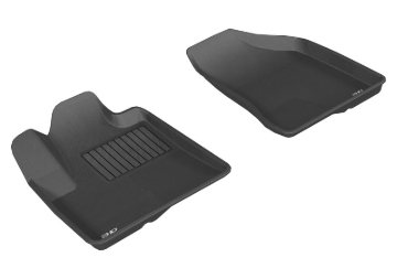 Picture of 3D MAXpider ACE Kagu-Front-Black Floor Mats - L1HY00511509