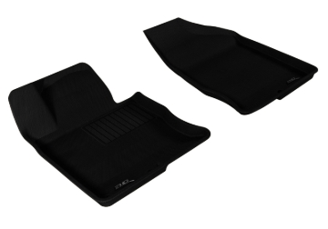 Picture of 3D MAXpider ACE Kagu-Front-Black Floor Mats - L1HY02611509