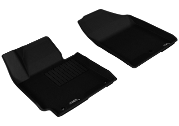 Picture of 3D MAXpider ACE Kagu-Front-Black Floor Mats - L1HY05211509
