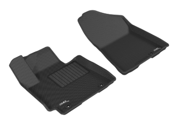 Picture of 3D MAXpider ACE Kagu-Front-Black Floor Mats - L1HY06611509