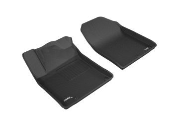 Picture of 3D MAXpider ACE Kagu-Front-Black Floor Mats - L1HY08111509