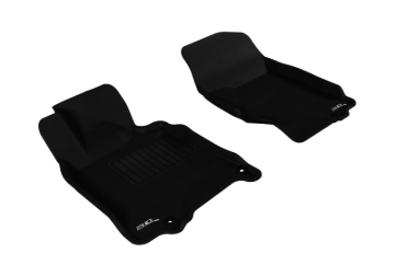 Picture of 3D MAXpider ACE Kagu-Front-Black Floor Mats - L1IN00611509