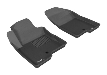 Picture of 3D MAXpider ACE Kagu-Front-Black Floor Mats - L1JP00911509