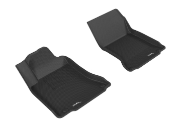 Picture of 3D MAXpider ACE Kagu-Front-Black Floor Mats - L1IN02511509