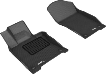 Picture of 3D MAXpider ACE Kagu-Front-Black Floor Mats - L1IN03011509