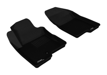 Picture of 3D MAXpider ACE Kagu-Front-Black Floor Mats - L1JP00811509