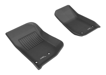 Picture of 3D MAXpider ACE Kagu-Front-Black Floor Mats - L1JP01111509