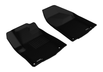 Picture of 3D MAXpider ACE Kagu-Front-Black Floor Mats - L1JP01011509