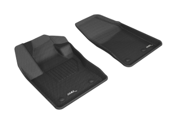 Picture of 3D MAXpider ACE Kagu-Front-Black Floor Mats - L1JP01611509