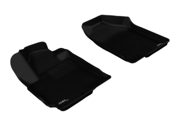 Picture of 3D MAXpider ACE Kagu-Front-Black Floor Mats - L1KA00811509