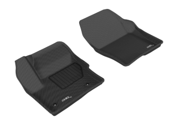 Picture of 3D MAXpider ACE Kagu-Front-Black Floor Mats - L1LC00711509