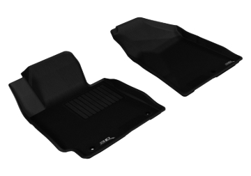 Picture of 3D MAXpider ACE Kagu-Front-Black Floor Mats - L1KA01711509