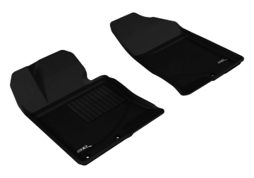Picture of 3D MAXpider ACE Kagu-Front-Black Floor Mats - L1KA02511509