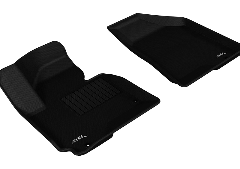 Picture of 3D MAXpider ACE Kagu-Front-Black Floor Mats - L1KA00711509