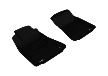 Picture of 3D MAXpider ACE Kagu-Front-Black Floor Mats - L1LX00611509