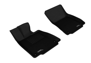 Picture of 3D MAXpider ACE Kagu-Front-Black Floor Mats - L1LX03411509