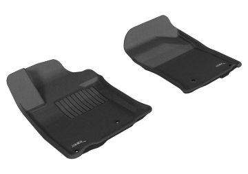 Picture of 3D MAXpider ACE Kagu-Front-Black Floor Mats - L1LX04311509
