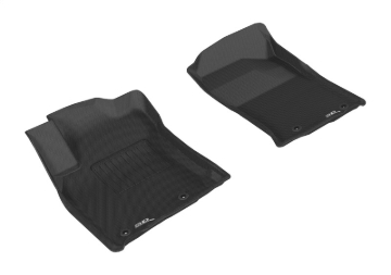Picture of 3D MAXpider ACE Kagu-Front-Black Floor Mats - L1LX05711509
