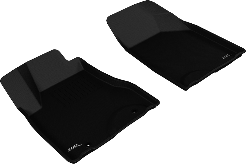 Picture of 3D MAXpider ACE Kagu-Front-Black Floor Mats - L1LX03911509