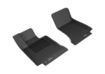 Picture of 3D MAXpider ACE Kagu-Front-Black Floor Mats - L1MB10211509