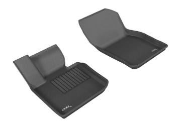 Picture of 3D MAXpider ACE Kagu-Front-Black Floor Mats - L1MN01011509