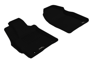 Picture of 3D MAXpider ACE Kagu-Front-Black Floor Mats - L1MZ01611509