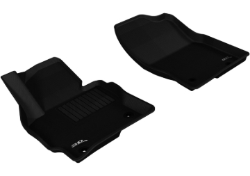 Picture of 3D MAXpider ACE Kagu-Front-Black Floor Mats - L1MZ03811509