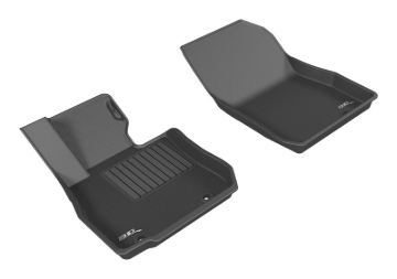 Picture of 3D MAXpider ACE Kagu-Front-Black Floor Mats - L1MZ05111509
