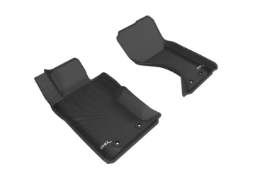 Picture of 3D MAXpider ACE Kagu-Front-Black Floor Mats - L1MZ05511509