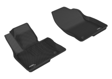 Picture of 3D MAXpider ACE Kagu-Front-Black Floor Mats - L1MZ05711509
