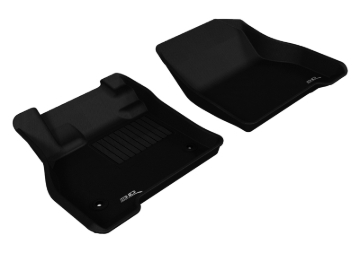 Picture of 3D MAXpider ACE Kagu-Front-Black Floor Mats - L1NS04911509