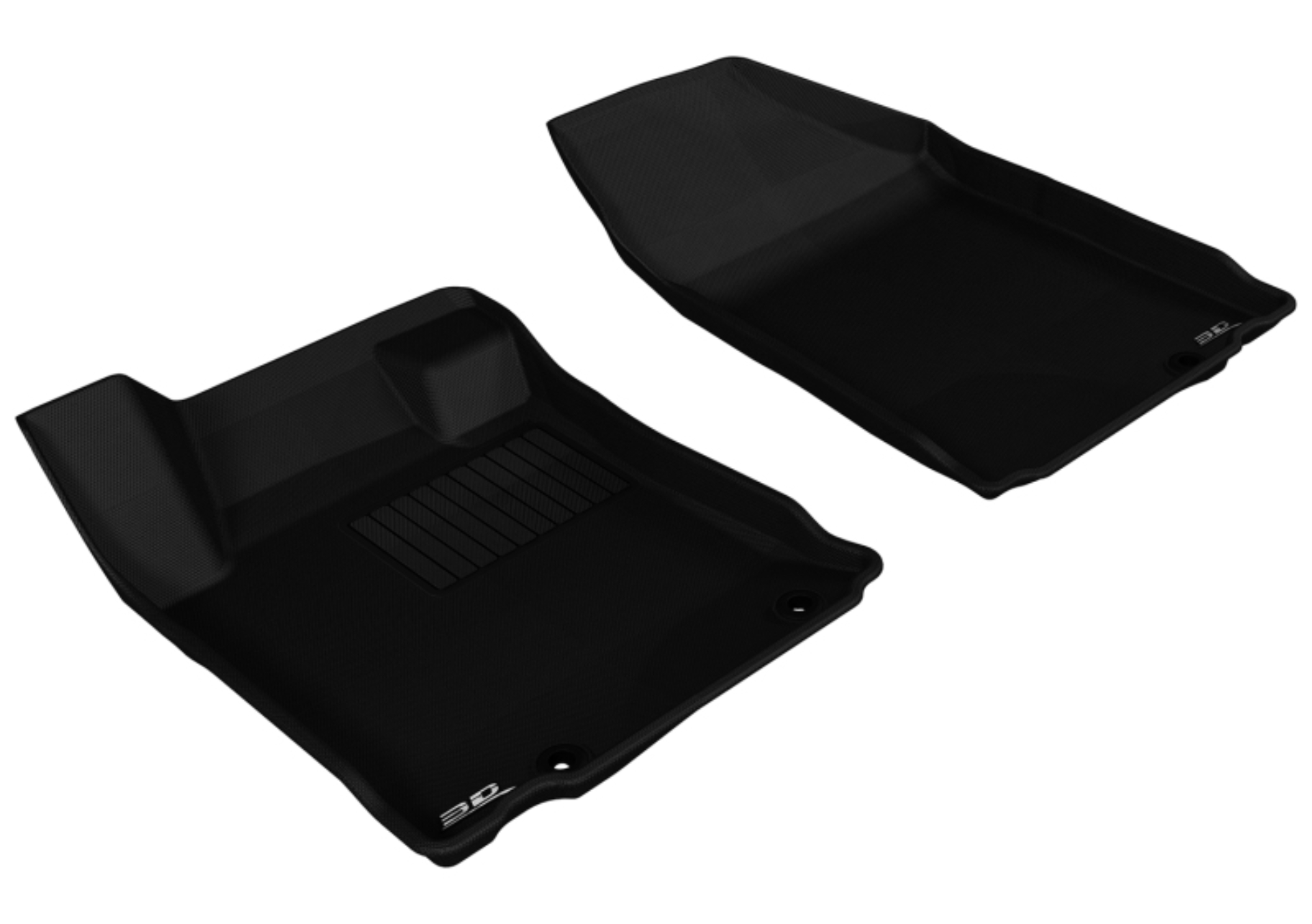 Picture of 3D MAXpider ACE Kagu-Front-Black Floor Mats - L1NS05711509