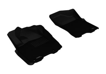 Picture of 3D MAXpider ACE Kagu-Front-Black Floor Mats - L1NS06311509
