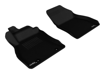 Picture of 3D MAXpider ACE Kagu-Front-Black Floor Mats - L1NS06411509
