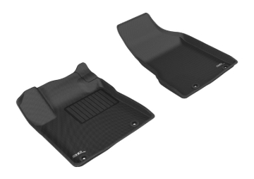 Picture of 3D MAXpider ACE Kagu-Front-Black Floor Mats - L1NS08311509