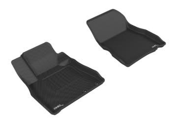 Picture of 3D MAXpider ACE Kagu-Front-Black Floor Mats - L1NS08711509
